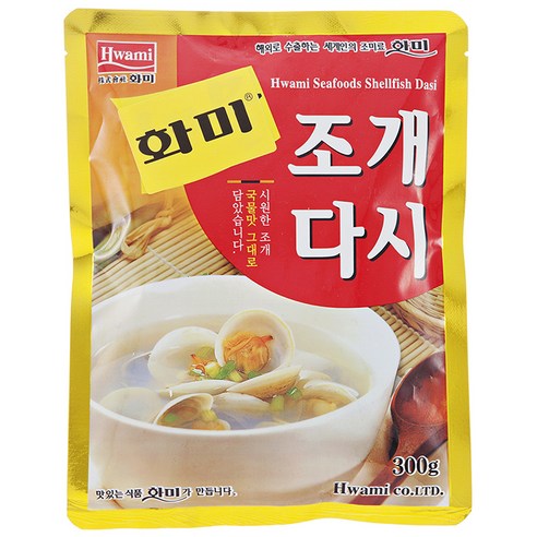 화미 조개다시, 300g, 1개
