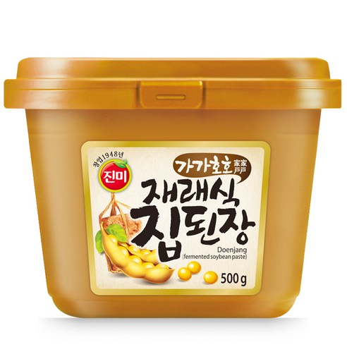 진미 가가호호재래식집된장, 500g, 1개