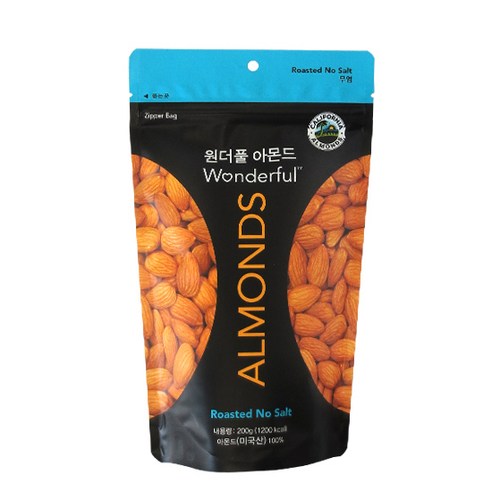 파라마운트팜스 원더풀 아몬드, 200g, 1개