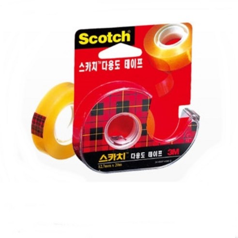 스카치 다용도 테이프 디스펜서 523 12mm x 30m, 6개