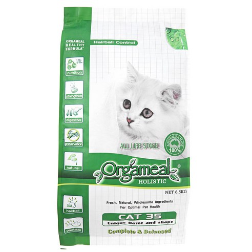 올가밀 홀리스틱 캣35 전연령 고양이 사료, 닭, 6.5kg, 1개