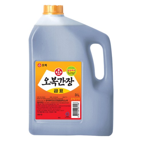 오복 간장 금표, 3L, 1개