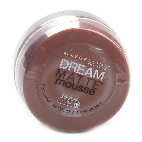 Maybelline 드림 매트 무스 파운데이션 18g, Caramel Dark, 1개
