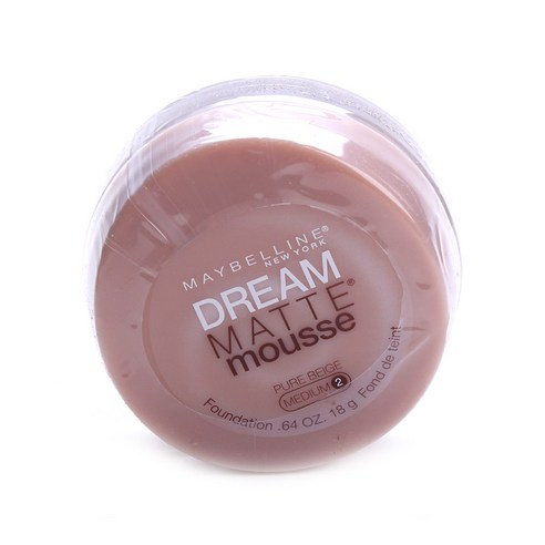 메이블린 드림 매트 무스 파운데이션 18g, Pure Beige, 1개