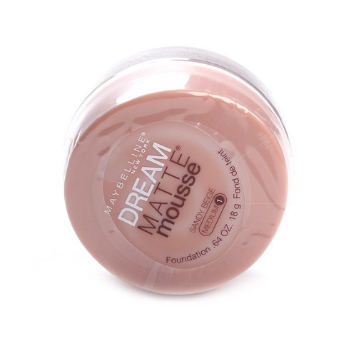 메이블린 드림 매트 무스 파운데이션 18g, Sandy Beige, 1개
