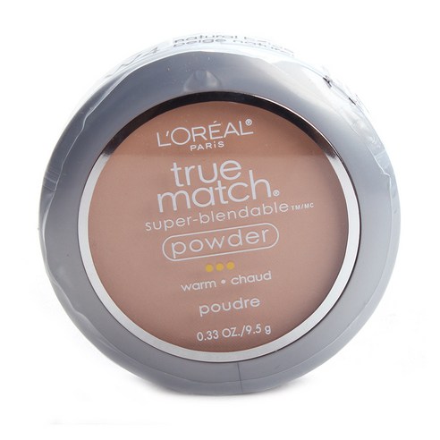 L''Oreal 트루 매치 슈퍼-블렌더블 파우더 9.5g, Natural Beige, 1개