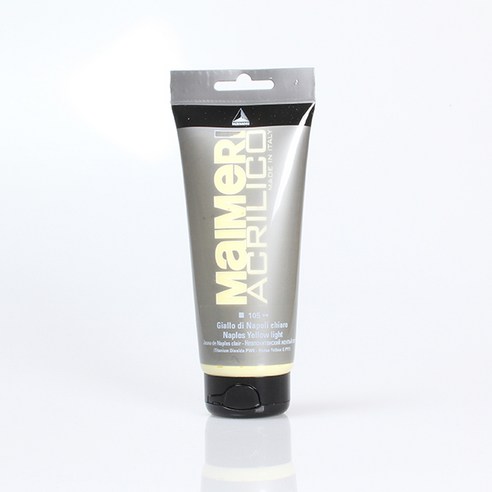 마이메리 아크릴리코 200ml 낱색 아크릴물감, 105 AM NAPLES YELLOW LH, 1개