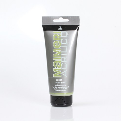 마이메리 아크릴리코 200ml 낱색 아크릴물감, 331 AM OLIVE GREEN, 1개
