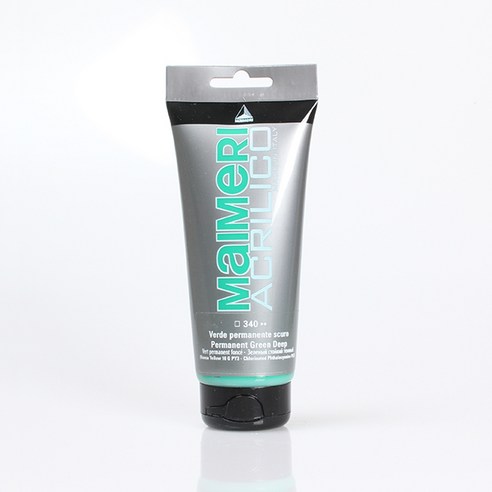 마이메리 아크릴리코 200ml 낱색 아크릴물감, 340 AM PERMAN GREEN DEP, 1개