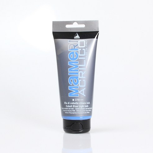 마이메리 아크릴리코 200ml 낱색 아크릴물감, 370 AM COBALT BLUE LIGHT, 1개