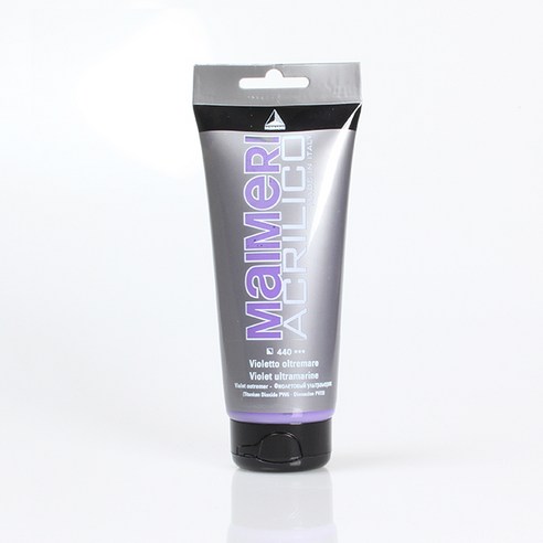 마이메리 아크릴리코 200ml 낱색 아크릴물감, 440 AM ULTRAMAR VIOLET, 1개