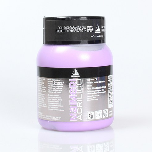 마이메리 아크릴리코 500ml 낱색 아크릴물감, 462 AM PERM VIOL REDD LG, 1개