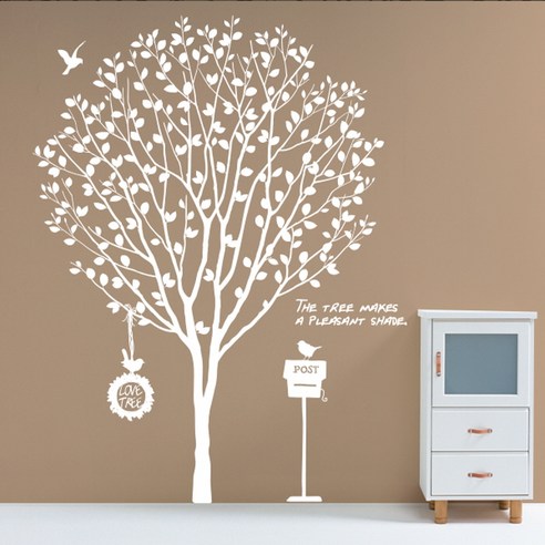 [뭉키데코] Love tree2, 화이트