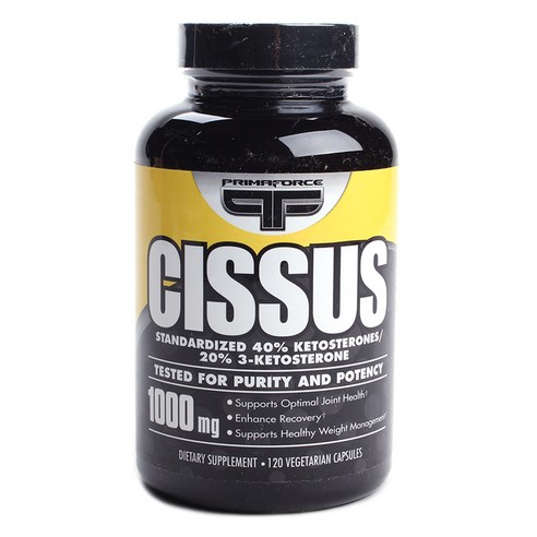 PrimaForce 시서스 1000mg 베지테리안 캡슐, 1개, 120정