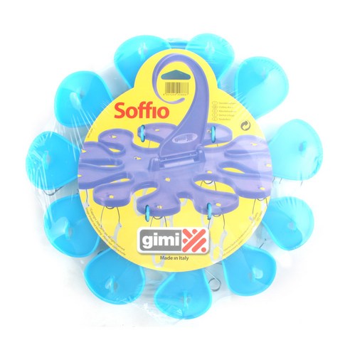 지미 소피오 빨래집게 건조대, 블루, 1개