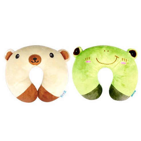 폴리 캐릭터동물, 베이지곰+초록개구리