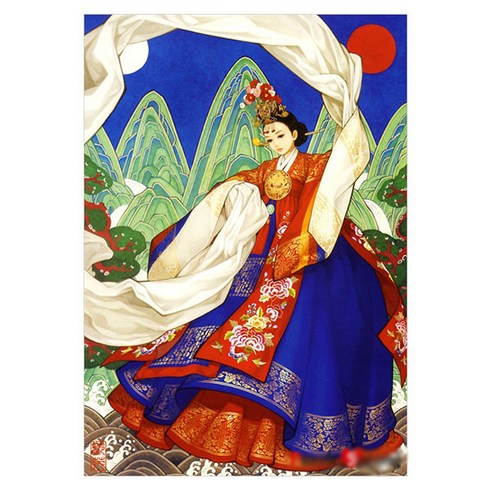 퍼즐라이프 화관무여인 花冠舞女人, 73x102cm