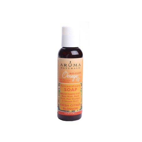 Aroma Naturals 바이오 클린 오메가 엑스트라오디너리 솝, 59ml, Fresh Citrus Blossom