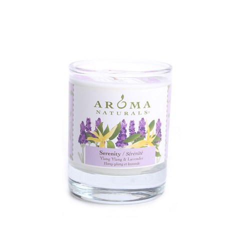 아로마내츄럴스 내추럴 소이 에센셜 오일 자캔들, 58g, Serenity