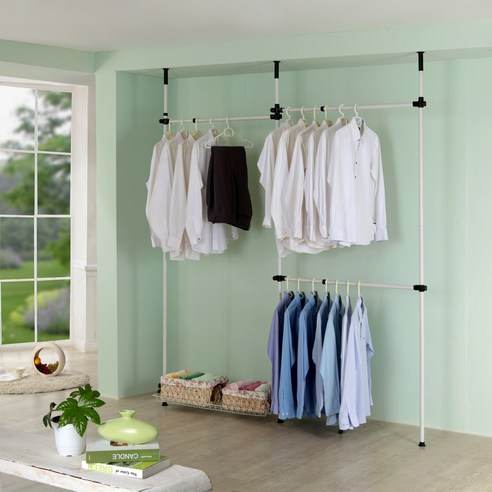 넘버원 3단행거 1단선반, 1개