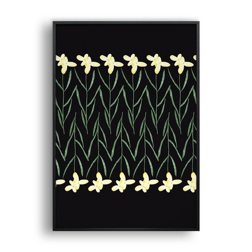 [올뉴프레임]- Flower pattern 3, (알류미늄)