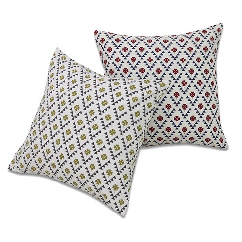 베드앤데코 클로버 쿠션/방석커버, 레드