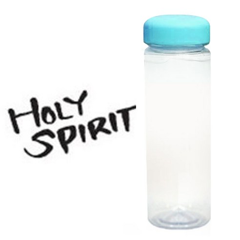 1AM 캘리그라피 보틀 하늘뚜껑, Holy S (진회색), 500ml