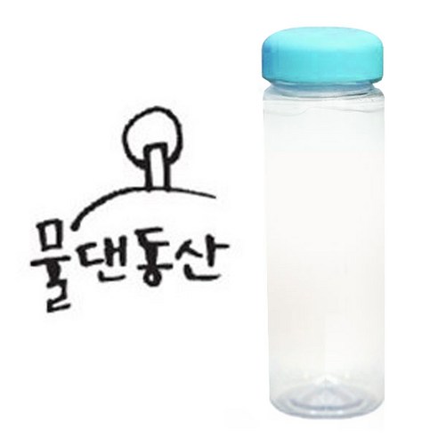 1AM 캘리그라피 보틀 하늘뚜껑, 물댄동산 (진회색), 500ml