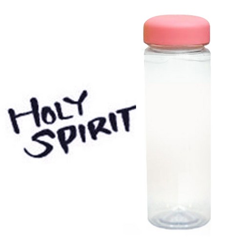 1AM 캘리그라피 분홍뚜껑 보틀, Holy S (군청색), 500ml