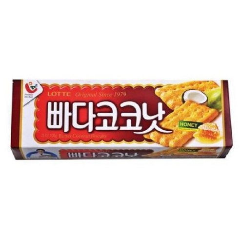 롯데제과 빠다코코낫, 100g, 7개