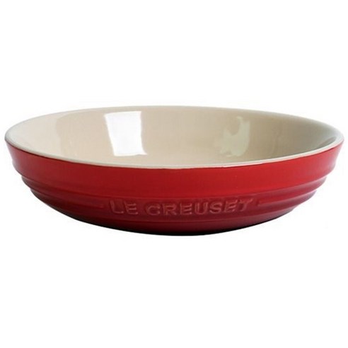 르크루제 깊은원형디쉬 20 x 5 cm, 빨강, 1개