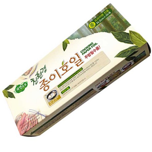 자연으로 종이호일 프라이팬전용, 35매입