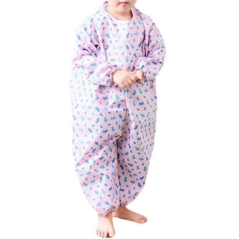 플리에 전신미술가운 지퍼형 강아지무늬 S, 핑크, 1개 Best Top5