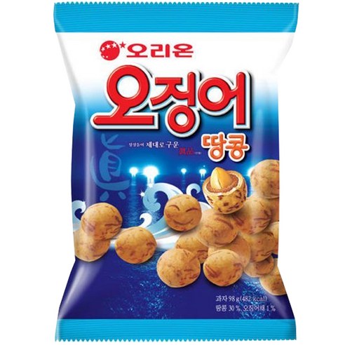오리온 오징어 땅콩, 98g, 1개