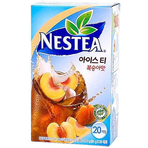 네스카페 네스티 복숭아맛, 12.5g, 20개입, 1개
