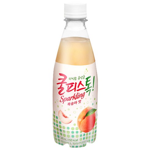 동원에프엔비 마시는 유산균 쿨피스톡 복숭아맛, 340ml, 1개