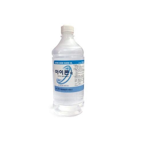 아이콘 액 렌즈세정/보존액, 1L, 3개
