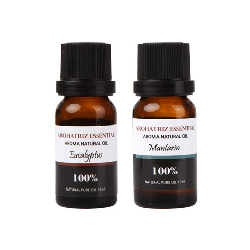 아로하트리즈 다용도오일, 유칼립 투스 10ml,  만다린 10ml, 1개