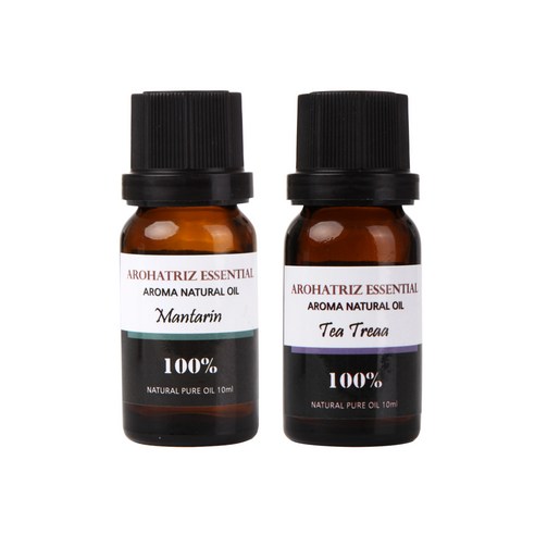 아로하트리즈 다용도오일, 만다린 10ml,  티트리 10ml, 1개