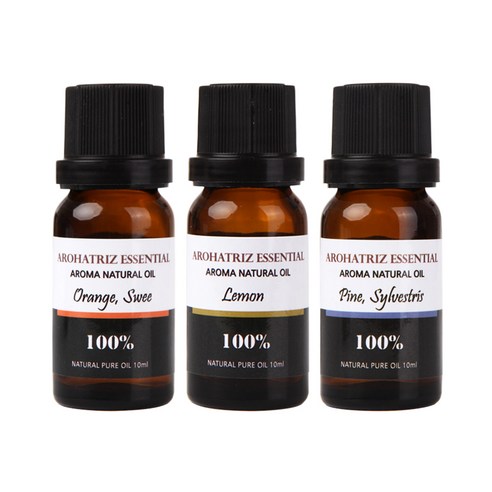 아로하트리즈 다용도오일, 스윗 오렌지 10ml,  레몬 10ml,  파인 10ml, 1개
