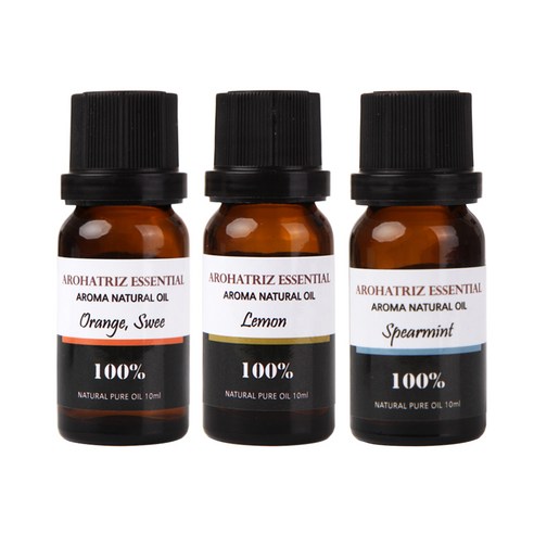 아로하트리즈 다용도오일, 스윗 오렌지 10ml,  레몬 10ml,  스피아민트 10ml, 1개
