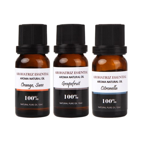 아로하트리즈 다용도오일, 스윗 오렌지 10ml,  그레이프 프룻 10ml,  시트로 렐라 10ml, 1개