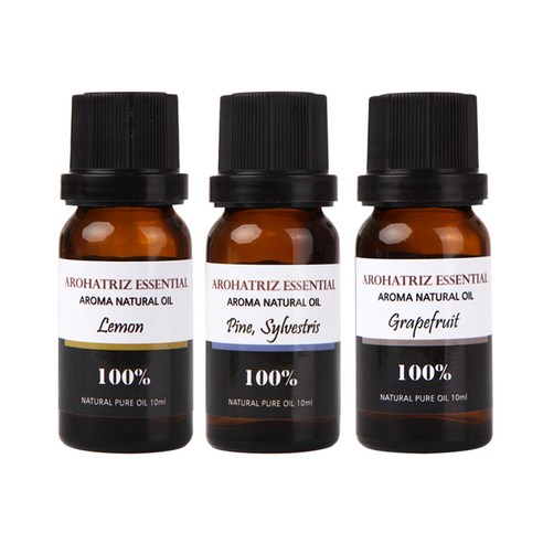 아로하트리즈 다용도오일, 레몬 10ml,  파인 10ml,  그레이프 프룻 10ml, 1개