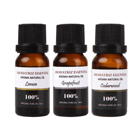 아로하트리즈 다용도오일, 레몬 10ml,  그레이프 프룻 10ml,  시더우드 10ml, 1개