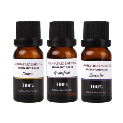 아로하트리즈 다용도오일, 레몬 10ml,  그레이프 프룻 10ml,  라벤다 프렌치 10ml, 1개