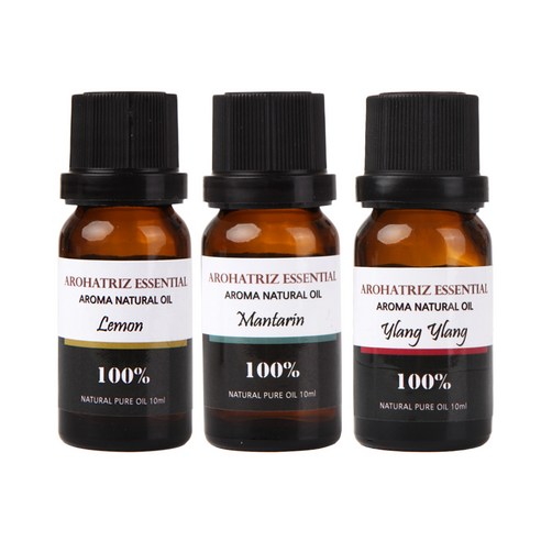 아로하트리즈 다용도오일, 레몬 10ml,  만다린 10ml,  일랑일랑 10ml, 1개