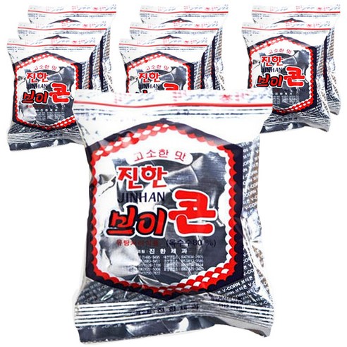 진한제과 브이콘, 25g, 9개