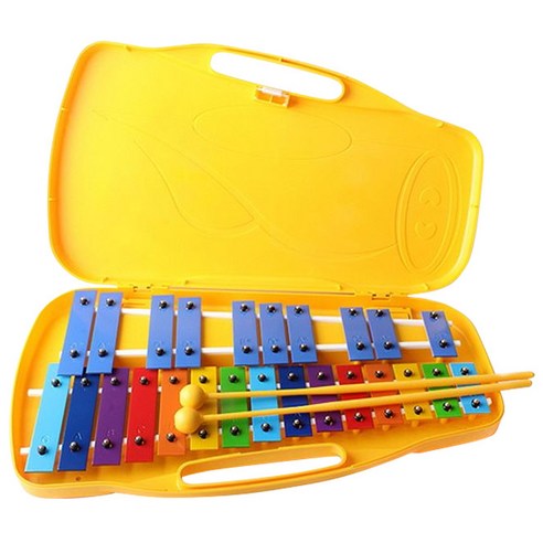 영창뮤직 곽실로폰 YX-25, 25판, 옐로우