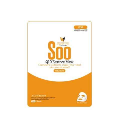 청정미인 수 마스크팩 큐텐, 1매입, 50개