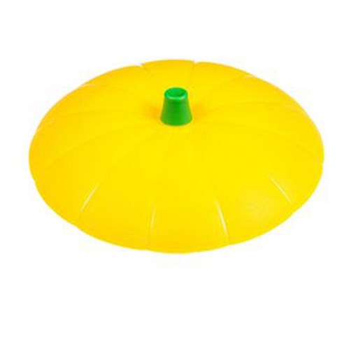 마미스테이블 다용도덮개 16cm, 옐로우, 1개